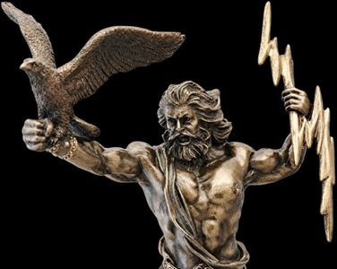 Zeus skulptur 